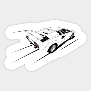 Countach Sticker